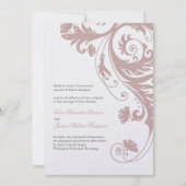 Elegant Wedding Invitations Kaart (Voorkant)