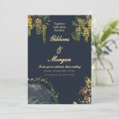 Elegant Wedding Invitations Kaart (Staand voorkant)