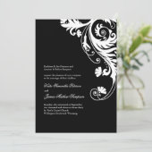 Elegant Wedding Invitations Kaart (Staand voorkant)