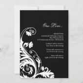 Elegant Wedding Invitations Kaart (Achterkant)