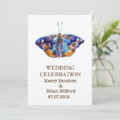 Elegant Wedding Invitations Kaart (Staand voorkant)