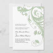 Elegant Wedding Invitations Kaart (Voorkant)