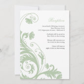 Elegant Wedding Invitations Kaart (Achterkant)
