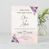 Elegant Wedding Invitations Kaart (Staand voorkant)