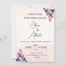 Elegant Wedding Invitations Kaart