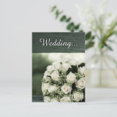 Elegant Wedding Invitations Uitnodiging Briefkaart (Staand voorkant)