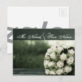 Elegant Wedding Invitations Uitnodiging Briefkaart (Voorkant / Achterkant)