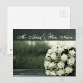 Elegant Wedding Invitations Uitnodiging Briefkaart (Voorkant / Achterkant)