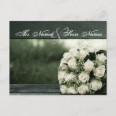 Elegant Wedding Invitations Uitnodiging Briefkaart (Voorkant)