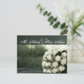 Elegant Wedding Invitations Uitnodiging Briefkaart (Staand voorkant)