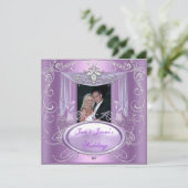 Elegant Wedding Invites Kaart (Staand voorkant)