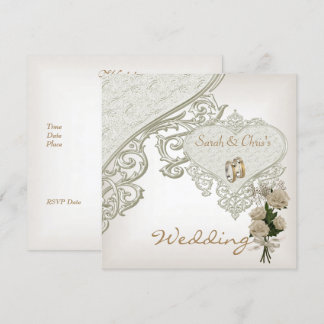 Elegant Wedding Invites Kaart
