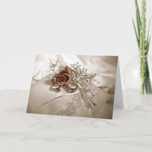Elegant Wedding Kaart