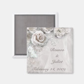 Elegant Wedding Magneet (Voorkant / Achterkant)