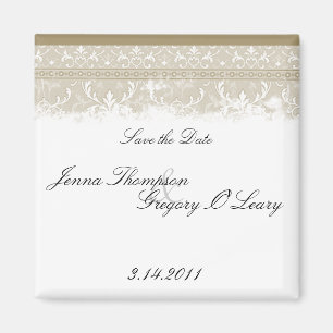 Elegant Wedding Magnets Magneet