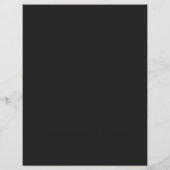 Elegant Wedding Menu Three Entree Bone Black Black (Achterkant)