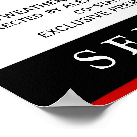 Elegant Wedding Movie Poster - Aangepaste afmeting (Hoek)