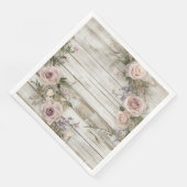 Elegant Wedding Paper Napkin Servet (Hoek)