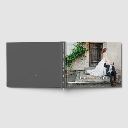Elegant wedding photo of the gastenboek (Volledig)