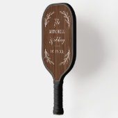 Elegant Wedding Pickleball Paddle (Links)