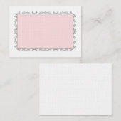 Elegant Wedding Place Card Plaatskaartje (Voorkant / Achterkant)