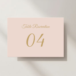 Elegant wedding placeholder kaart