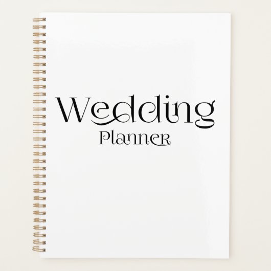 Elegant Wedding Planner (Voorkant)