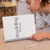 Elegant Wedding Planner Notitieboek