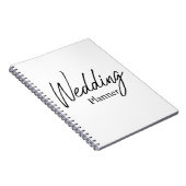 Elegant Wedding Planner Notitieboek (Rechterzijde)