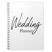 Elegant Wedding Planner Notitieboek (Voorkant)