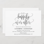 Elegant Wedding Rehearsal Dinner Invitation Card Kaart (Voorkant / Achterkant)