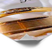 Elegant Wedding Rings with Silk Ribbon Romantic💍 Poster (Hoek)