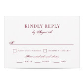 Elegant Wedding RSVP