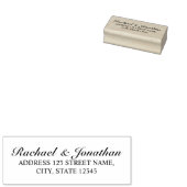 Elegant Wedding Rubberstempel (Gestempeld)