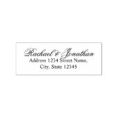 Elegant Wedding Rubberstempel (Afrduk)