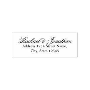 Elegant Wedding Rubberstempel