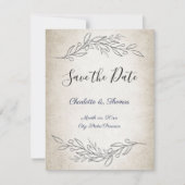 Elegant Wedding Save the Date (Voorkant)