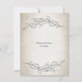 Elegant Wedding Save the Date (Achterkant)