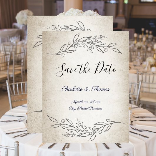 Elegant Wedding Save the Date
