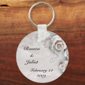 Elegant Wedding Sleutelhanger (Voorkant)