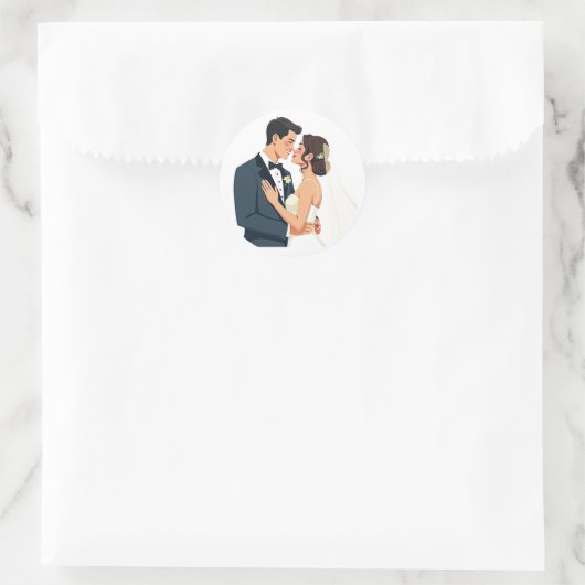 Elegant Wedding Sticker (Tas)