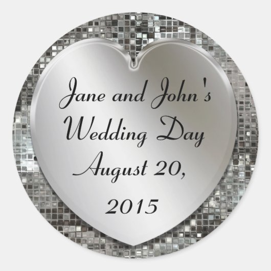 Elegant Wedding Stickers (Voorkant)
