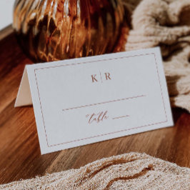 Elegant Wedding Table Place Card Escort K221 Plaatskaartje