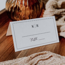 Elegant Wedding Table Place Card Escort K221 Plaatskaartje