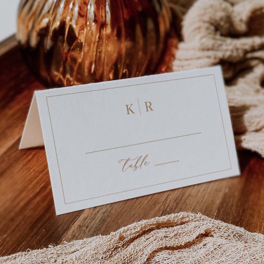 Elegant Wedding Table Place Card Escort K221 Plaatskaartje