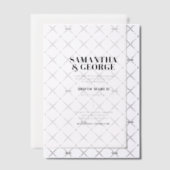 Elegant Wedding Vellum Uitnodigingen (Offset (Uitnodiging))