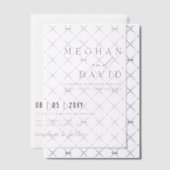 Elegant Wedding Vellum Uitnodigingen (Offset (Uitnodiging))