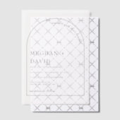 Elegant Wedding Vellum Uitnodigingen (Offset (Uitnodiging))