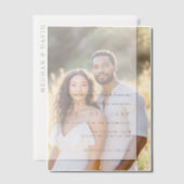 Elegant Wedding Vellum Uitnodigingen (Offset (Koppel))