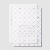 Elegant Wedding Vellum Uitnodigingen (Offset (Uitnodiging))